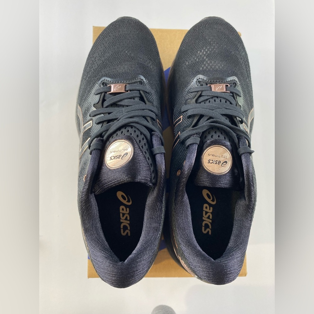 Asics Gel Nimbus 23 Platinum Black/Rose gold  8.5 with box - Picture 9 of 11